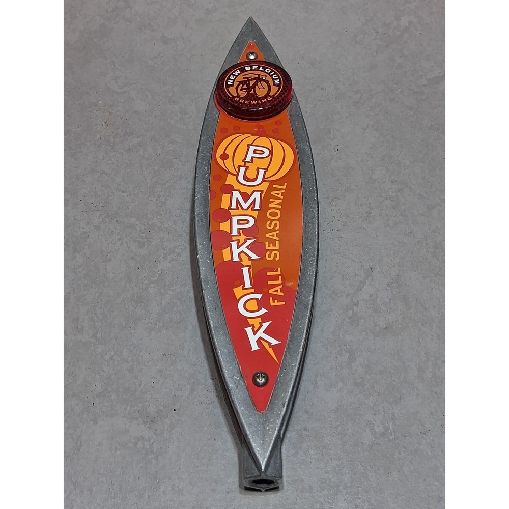 New Belgium Brewing "Pumpkick Ale" 11" Beer Tap Handle